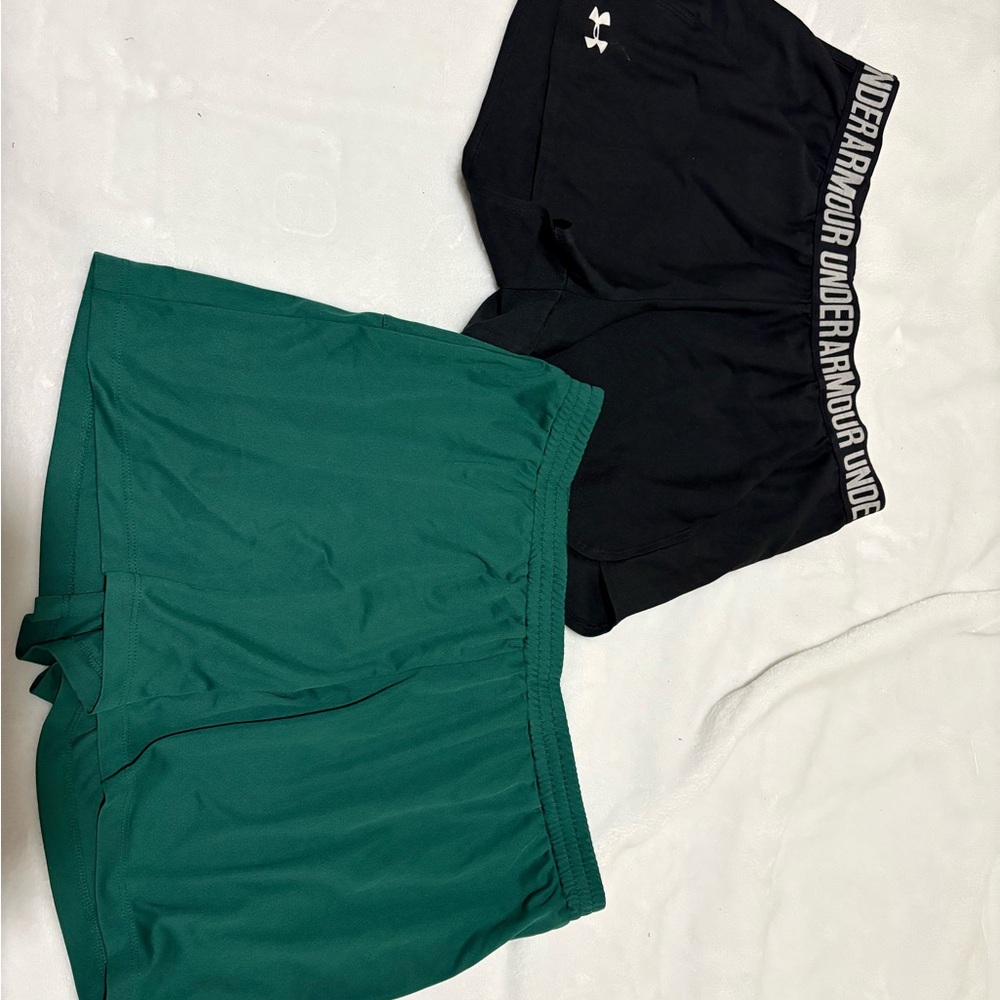 Under Armour and ALO Yoga Shorts